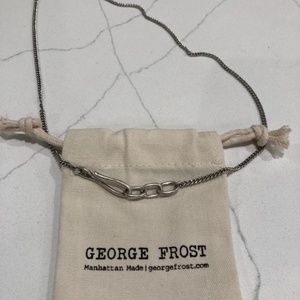 NEW, never worn George Frost men's chain